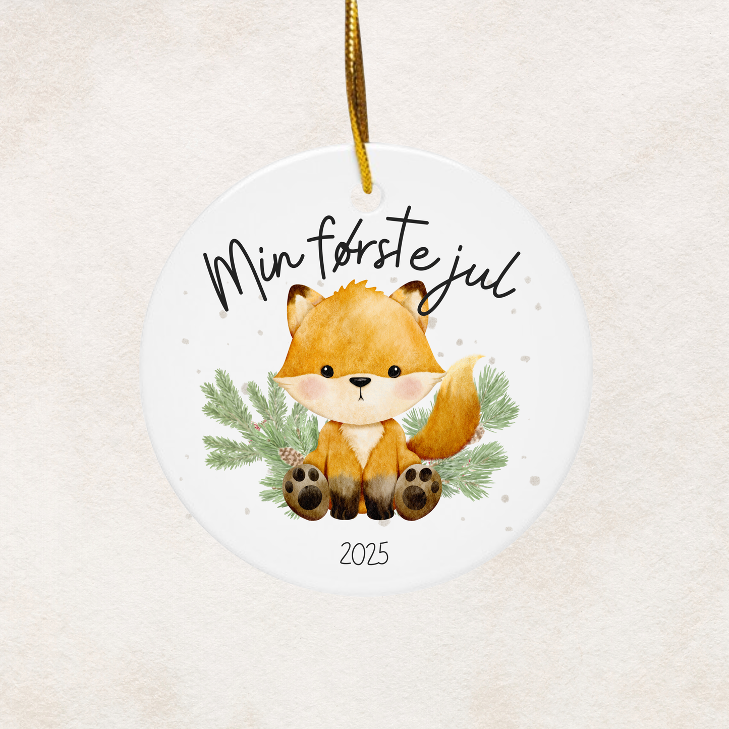 Min første jul | Juletrepynt i keramikk