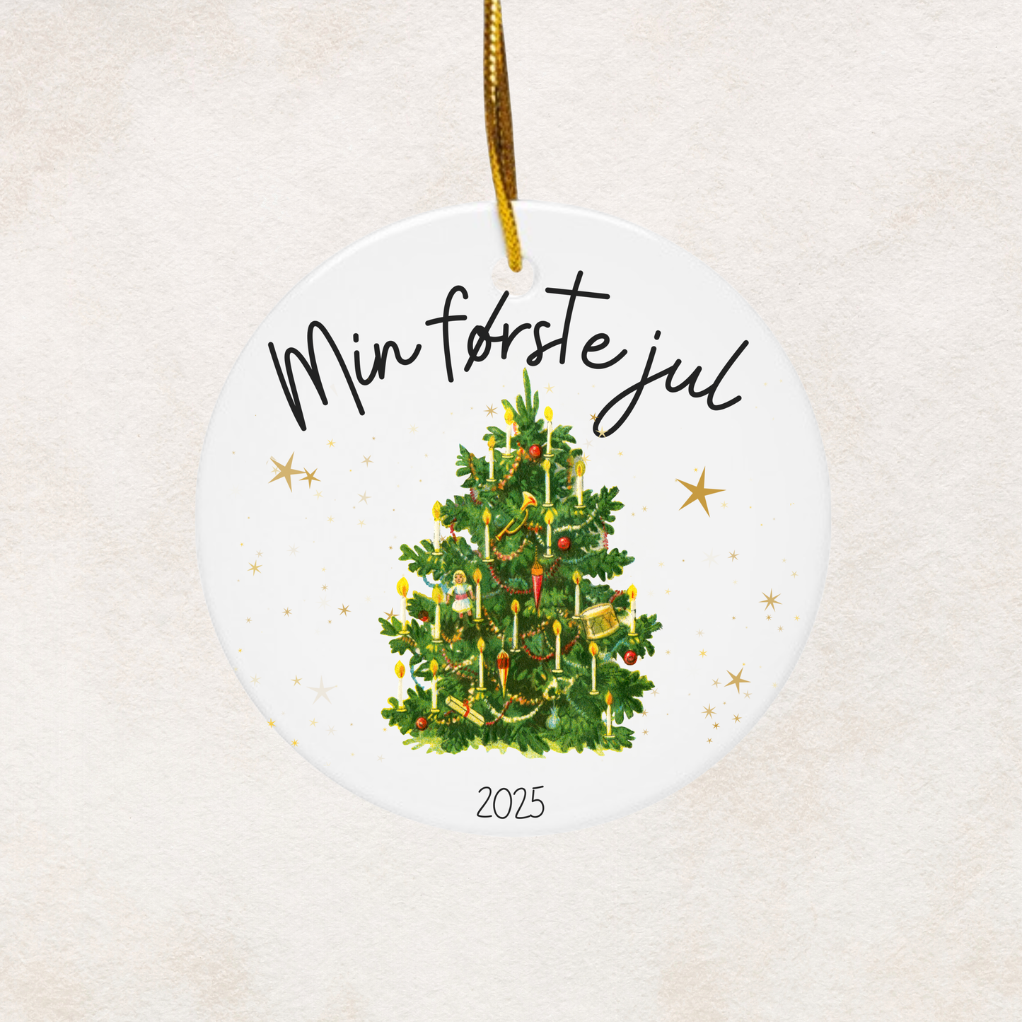 Min første jul | Juletrepynt i keramikk