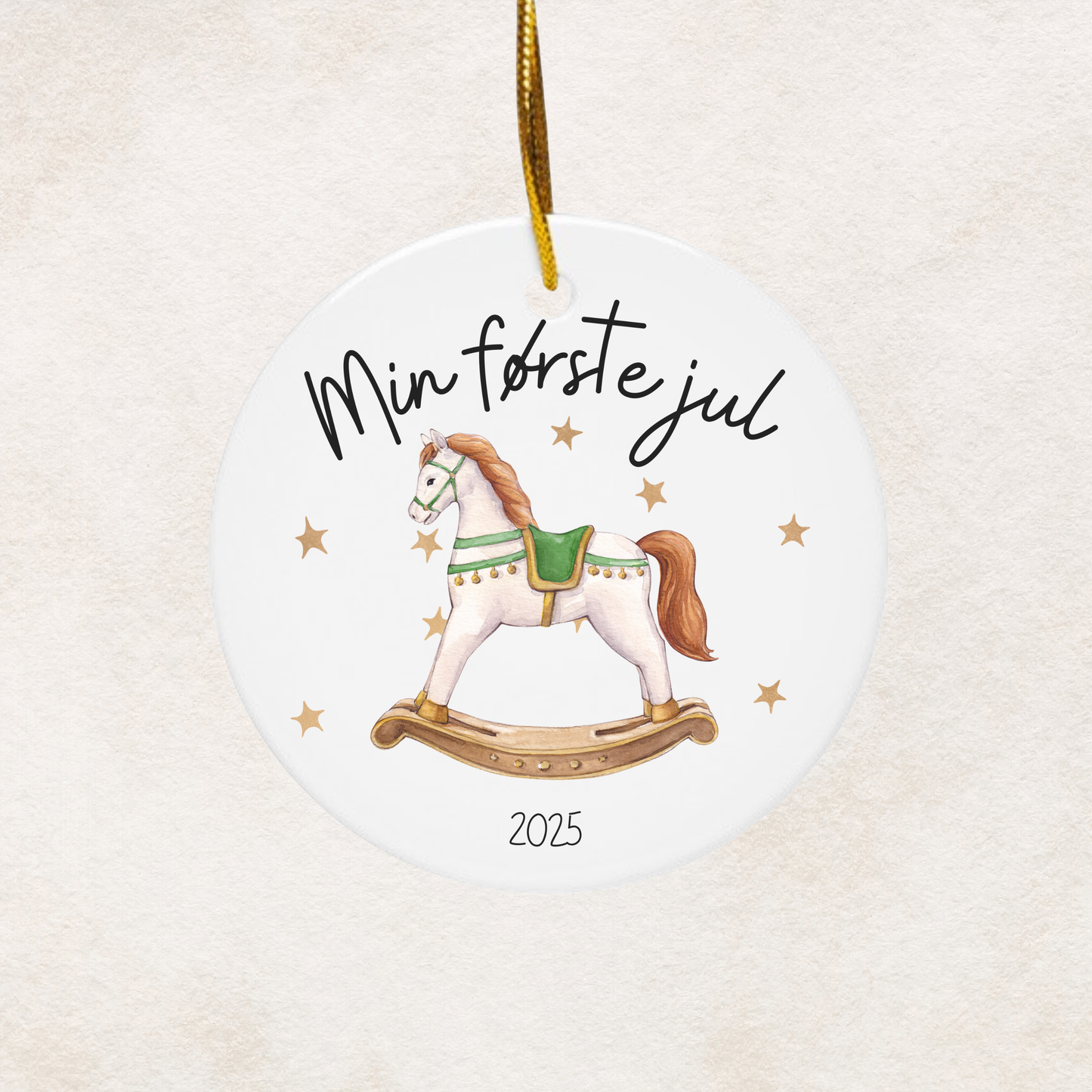 Min første jul | Juletrepynt i keramikk